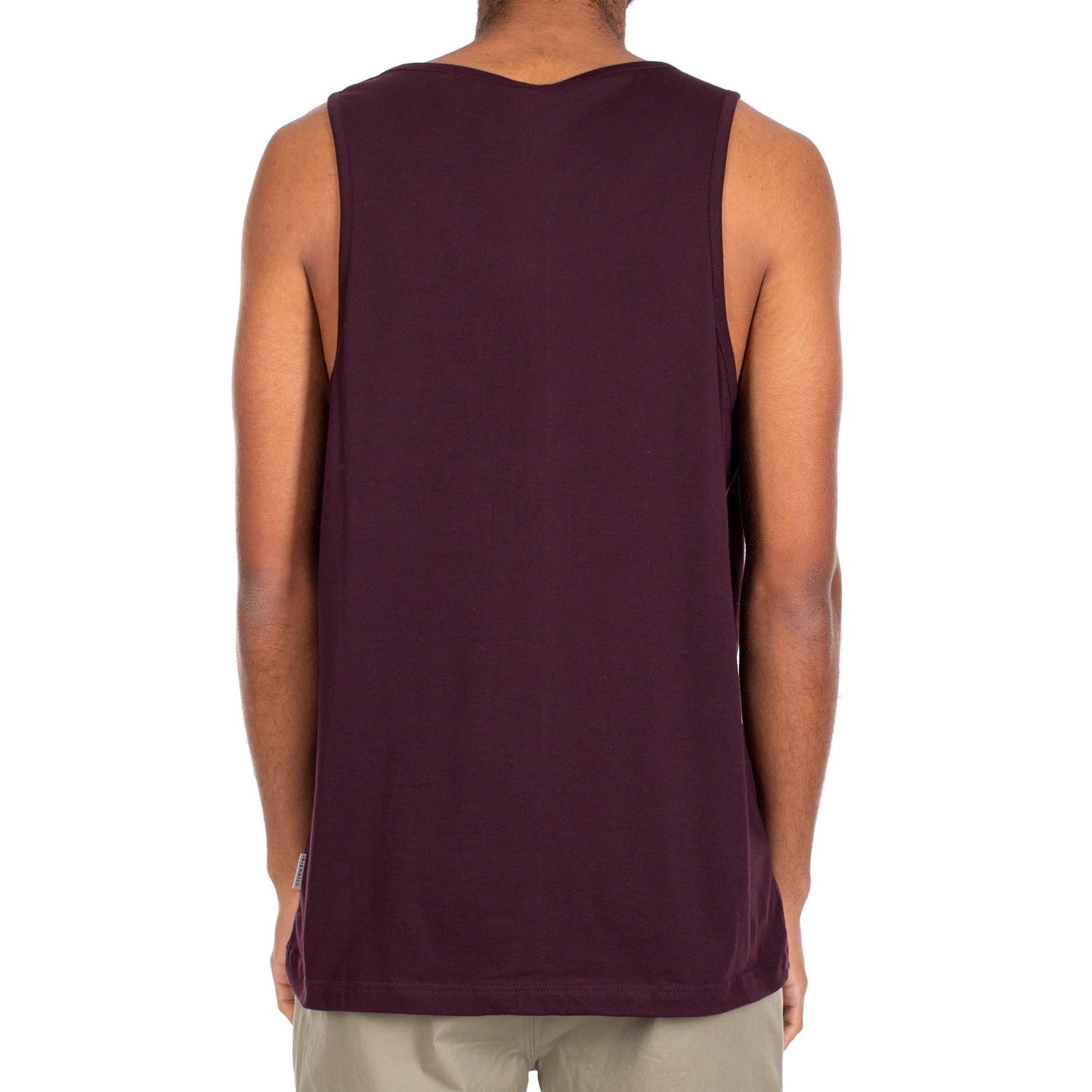 Tank Top Iriedaily Mini Flag aubergine