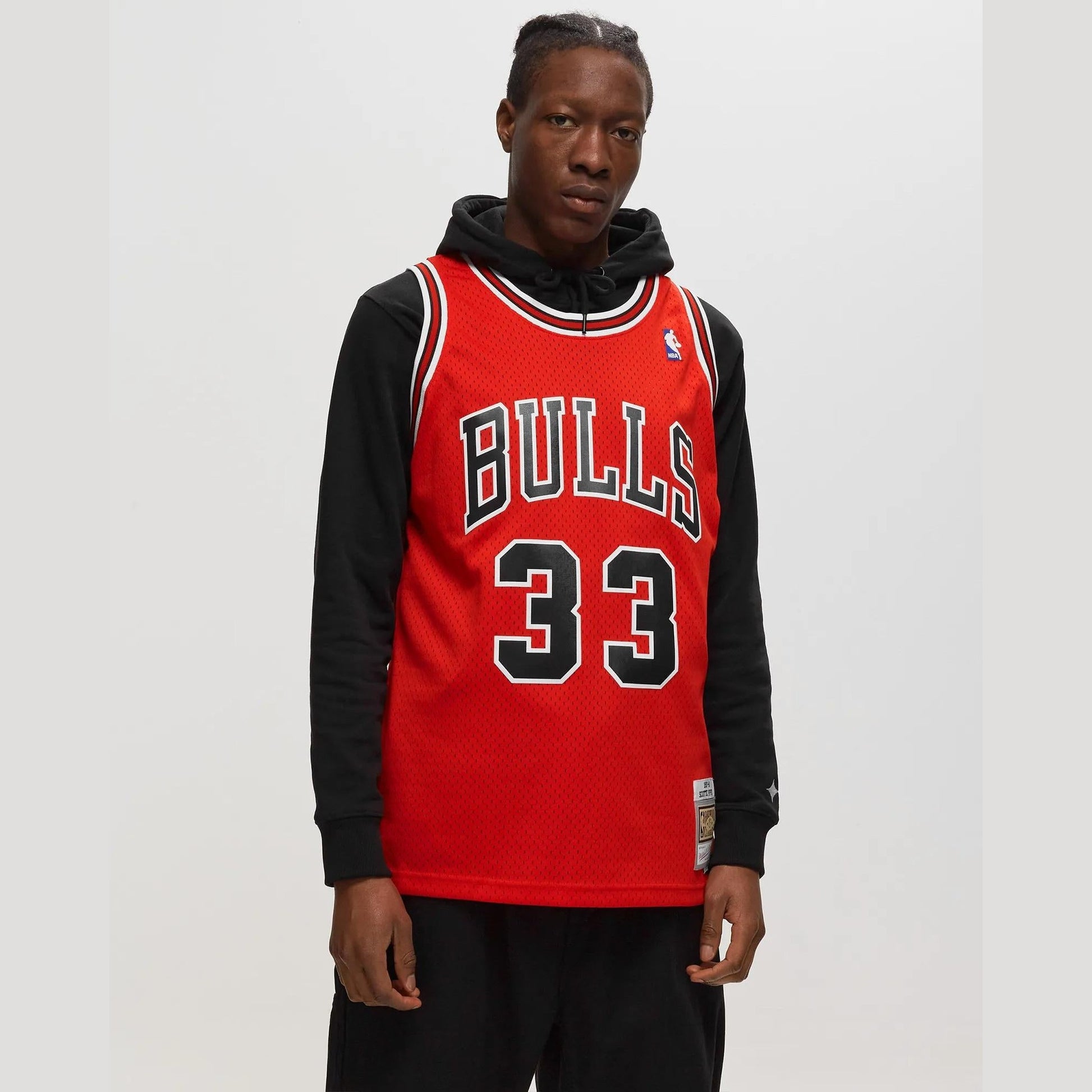 Tank Top Mitchell & Ness Authentic Jersey Chicago Bulls '97 Scottie Pippen red
