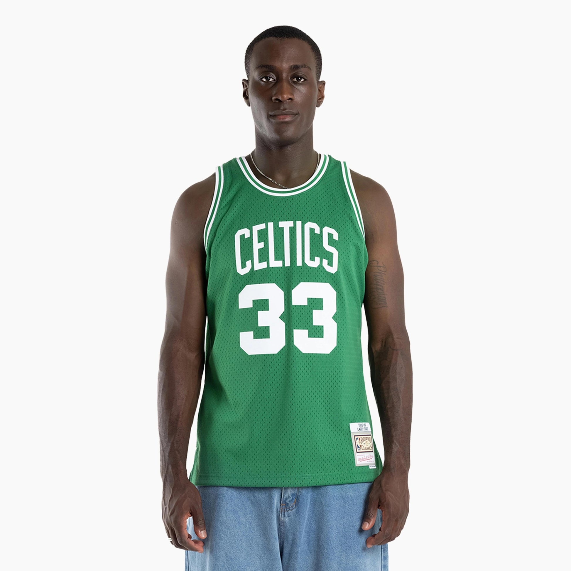 Tank Top Mitchell & Ness Swingman Jersey Boston Celtics '85 Bird kelly green