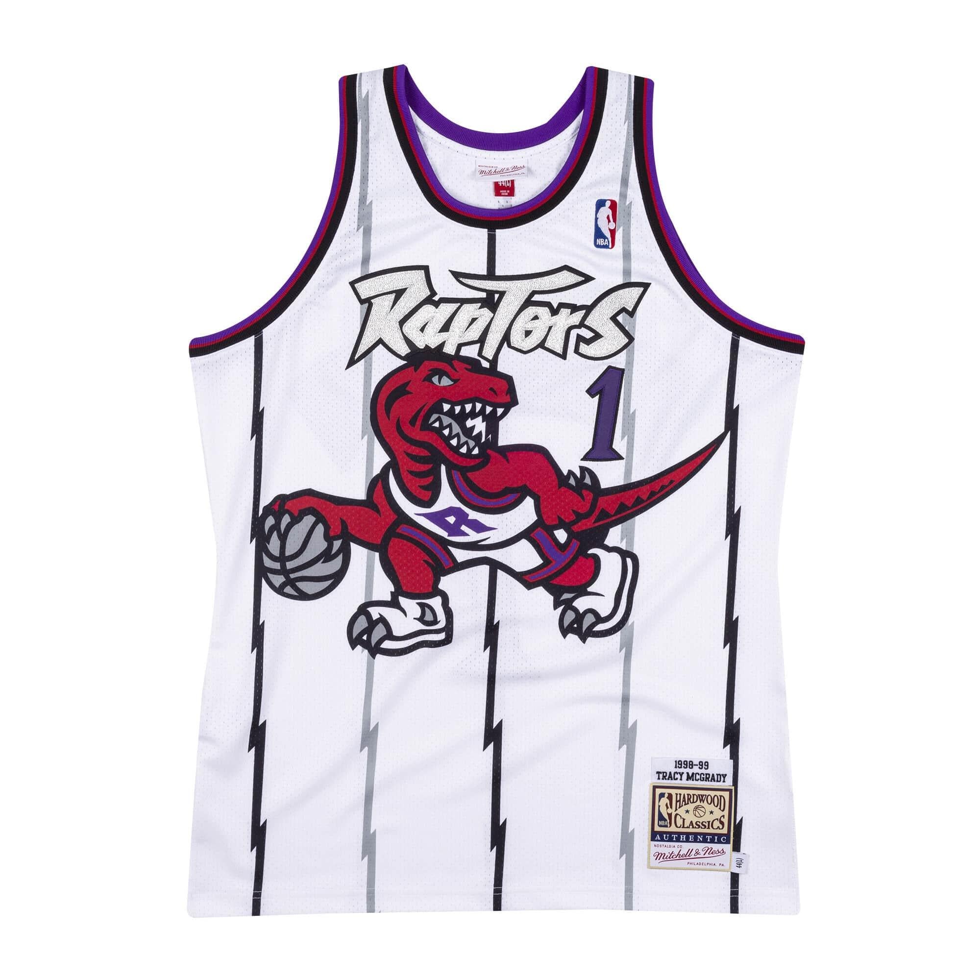 Tank Top Mitchell & Ness Swingman Jersey Toronto Raptors '98 Mcgrady white