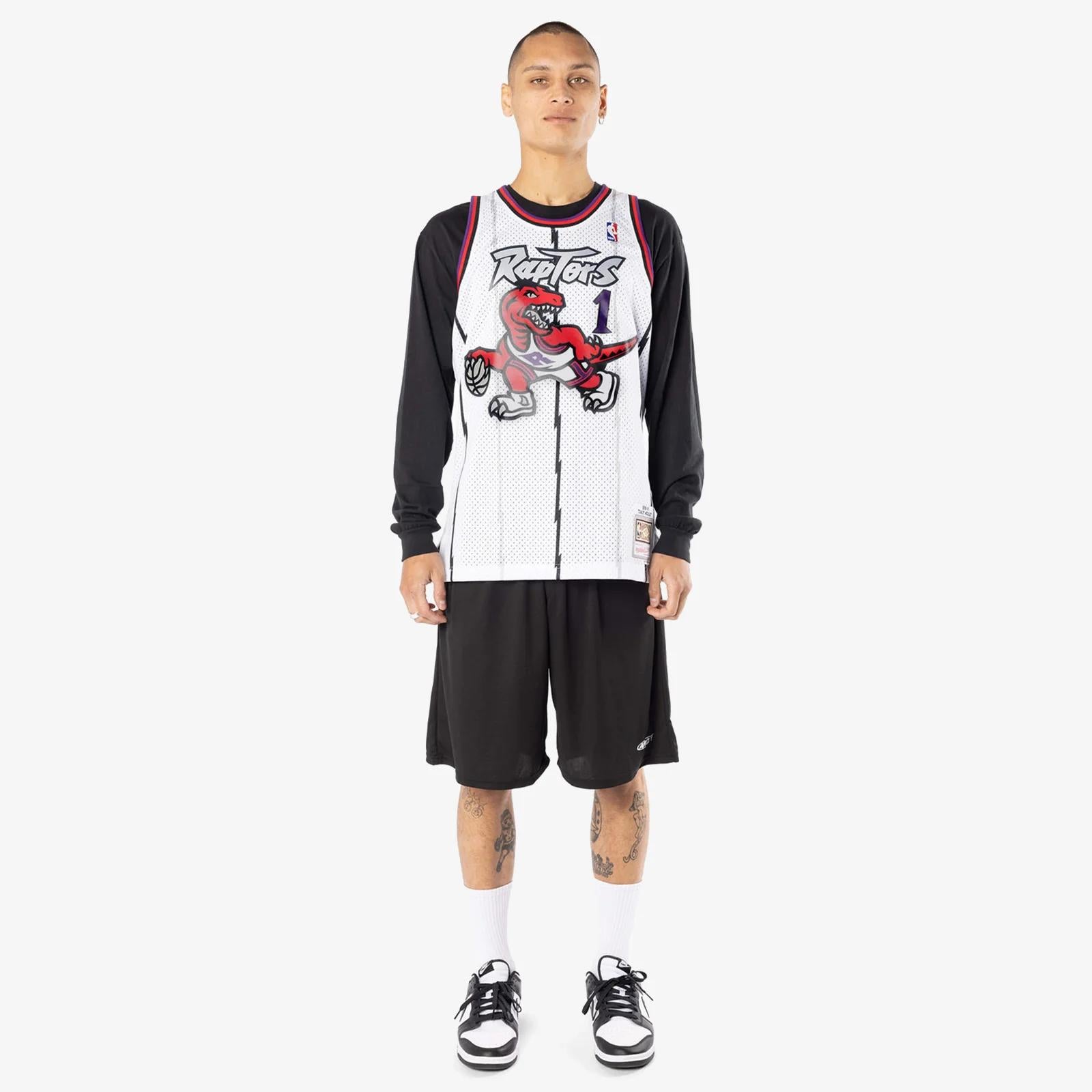 Tank Top Mitchell & Ness Swingman Jersey Toronto Raptors '98 Mcgrady white