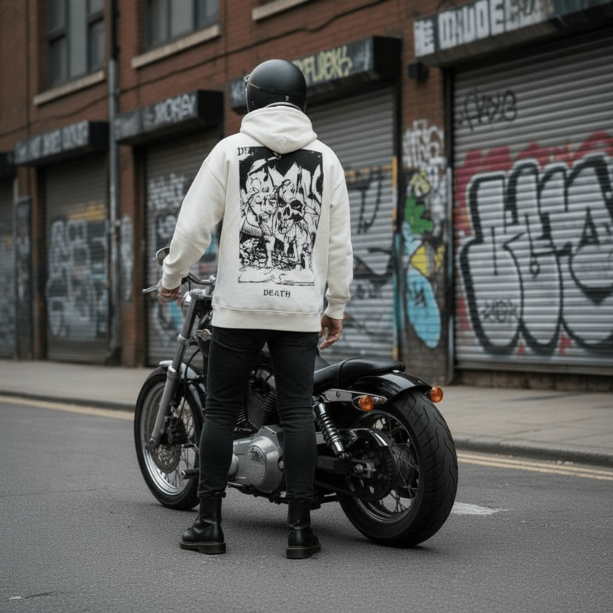 Tarots Death Butter Felpa con Cappuccio