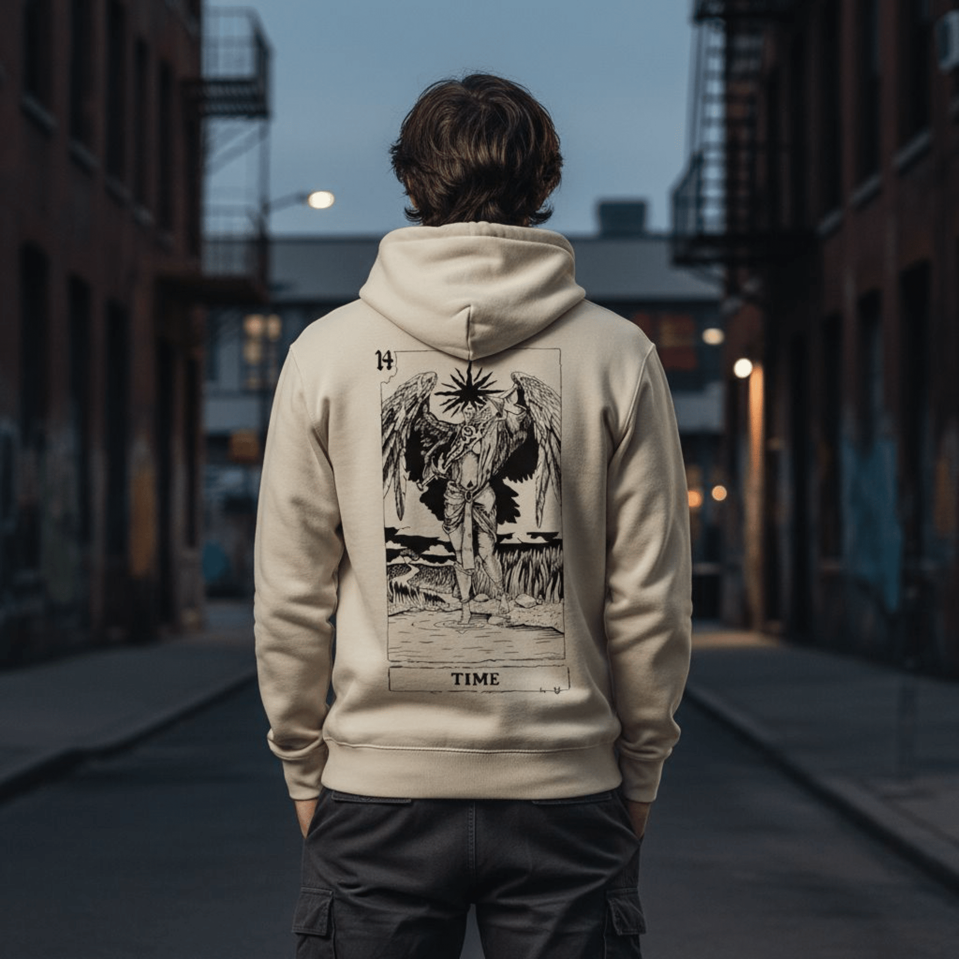 Tarots Time Butter Felpa con Cappuccio