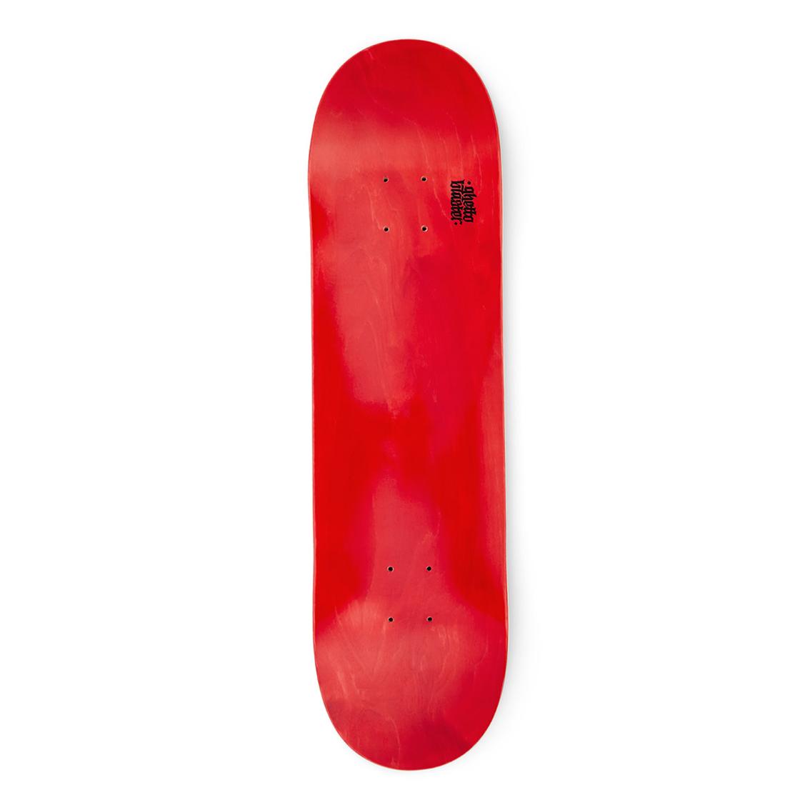 Tavola Skateboard Deck Ghettoblaster Pregripped Small Logo Red 8.25"