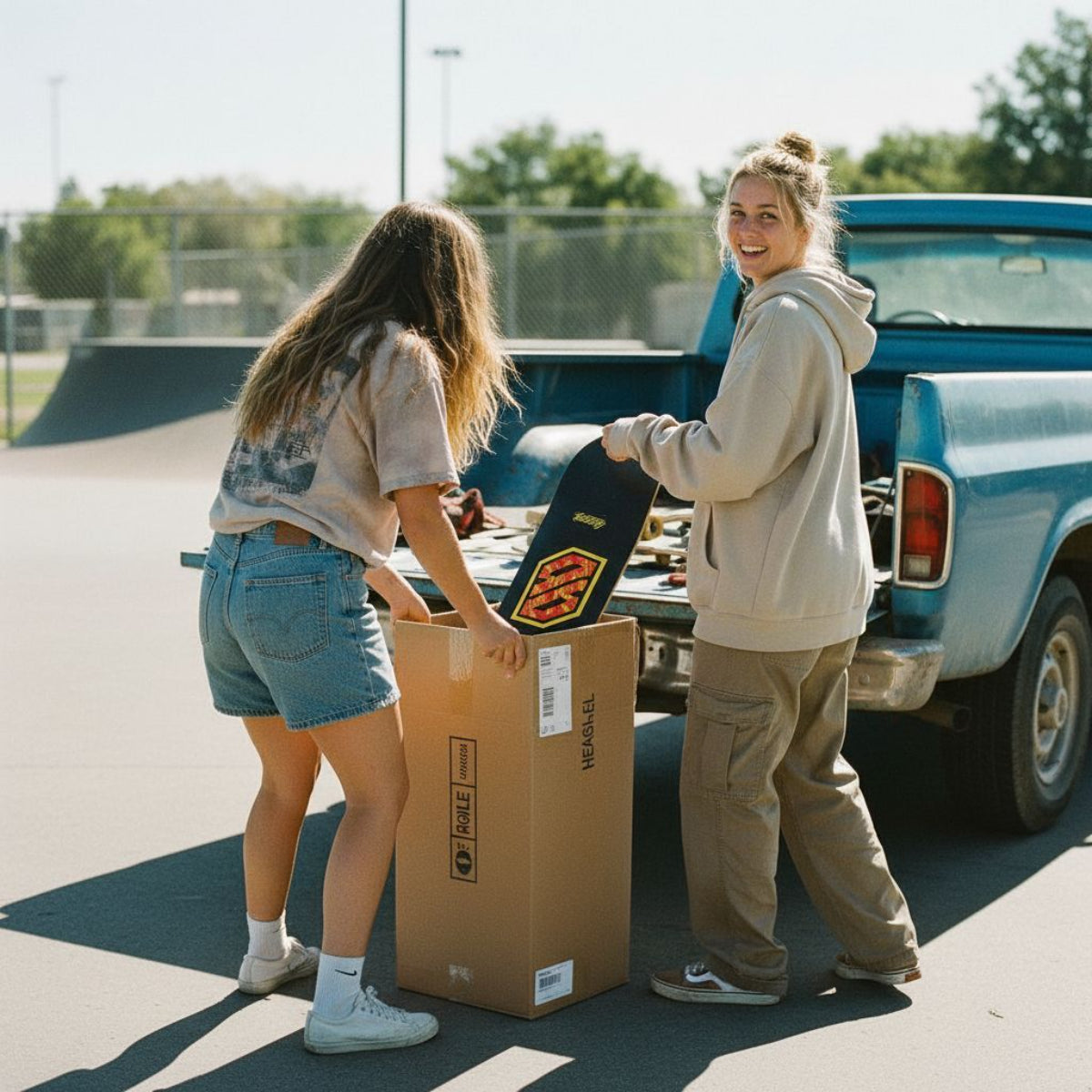 Tavola Skateboard Deck Ghettoblaster Pregripped Flame Yellow 8.125"
