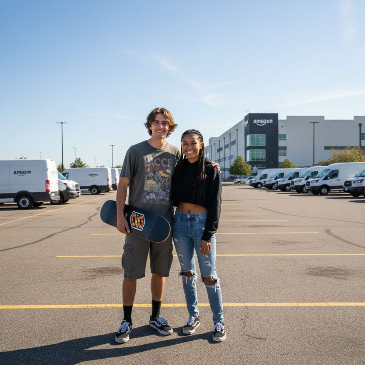 Tavola Skateboard Deck Ghettoblaster Pregripped Flame White 8.25"