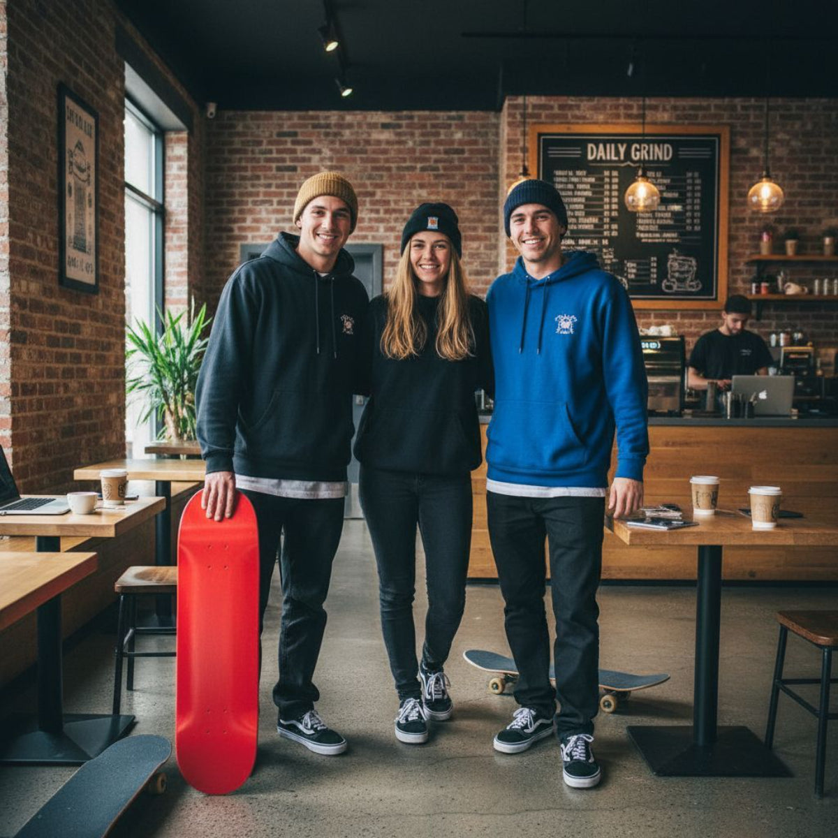 Tavola Skateboard Deck Ghettoblaster Pregripped Small Logo Red 8.25"