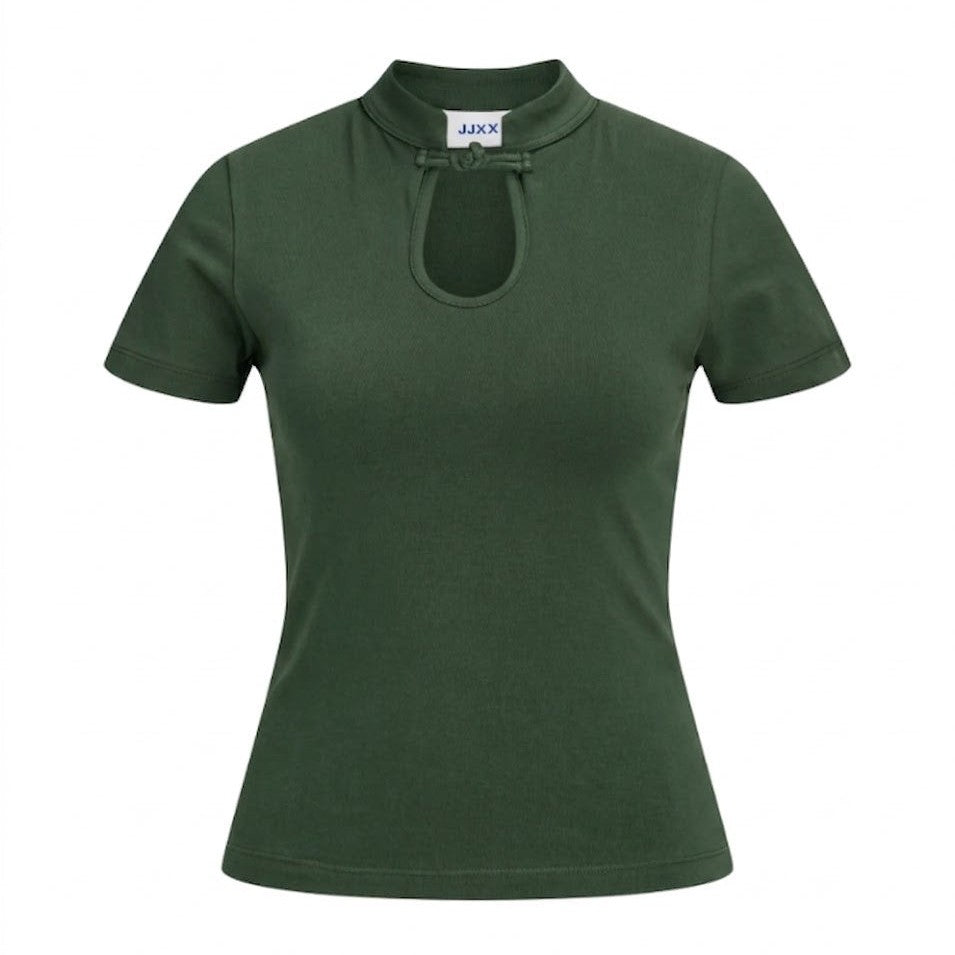 Top JJXX Gigi Collar Green