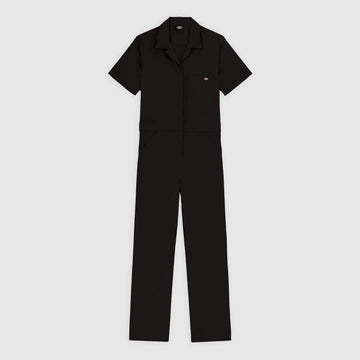 Tuta Dickies Short Sleeve Coveralls black