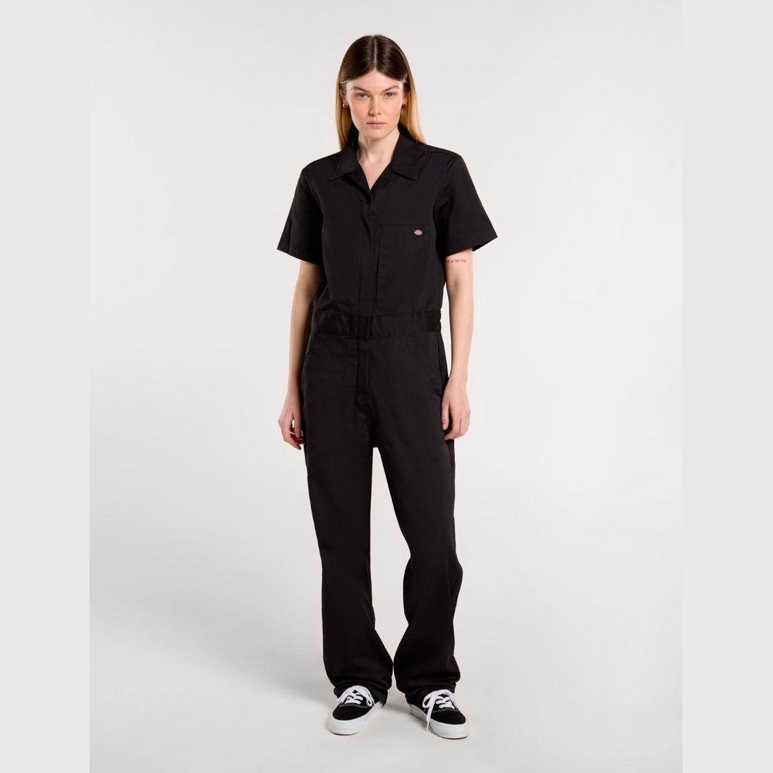 Tuta Dickies Short Sleeve Coveralls black