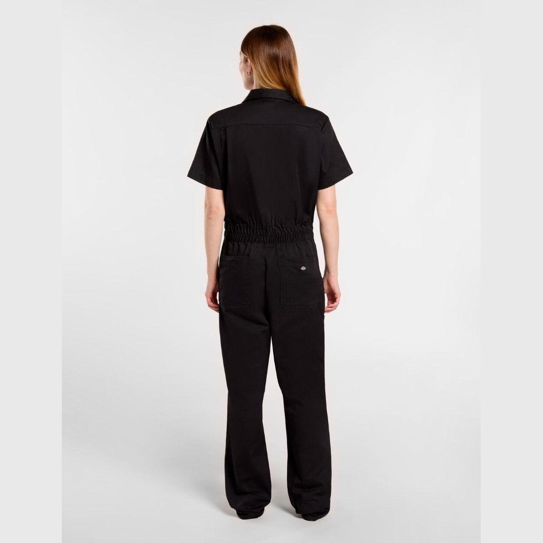 Tuta Dickies Short Sleeve Coveralls black
