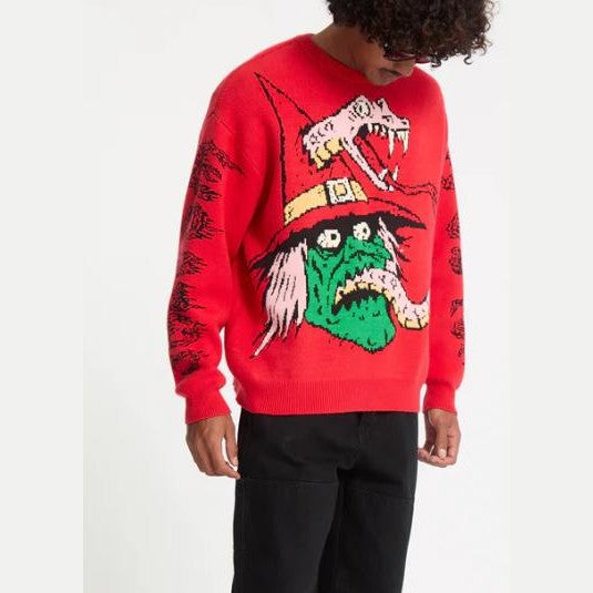 Volcom Maglione Villard Red