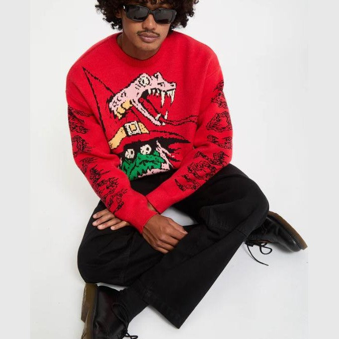 Volcom Maglione Villard Red