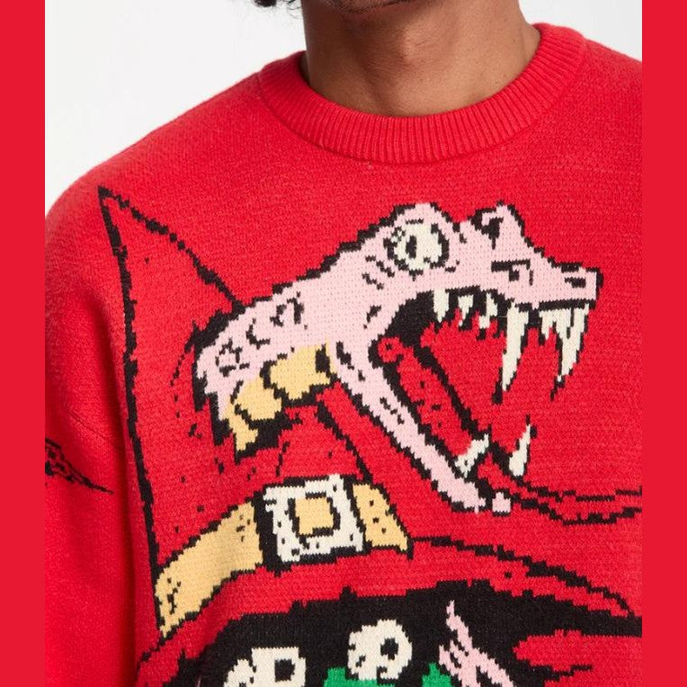 Volcom Maglione Villard Red