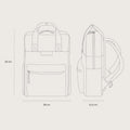 Zaino Kapten & Son Bergen Pro Black
