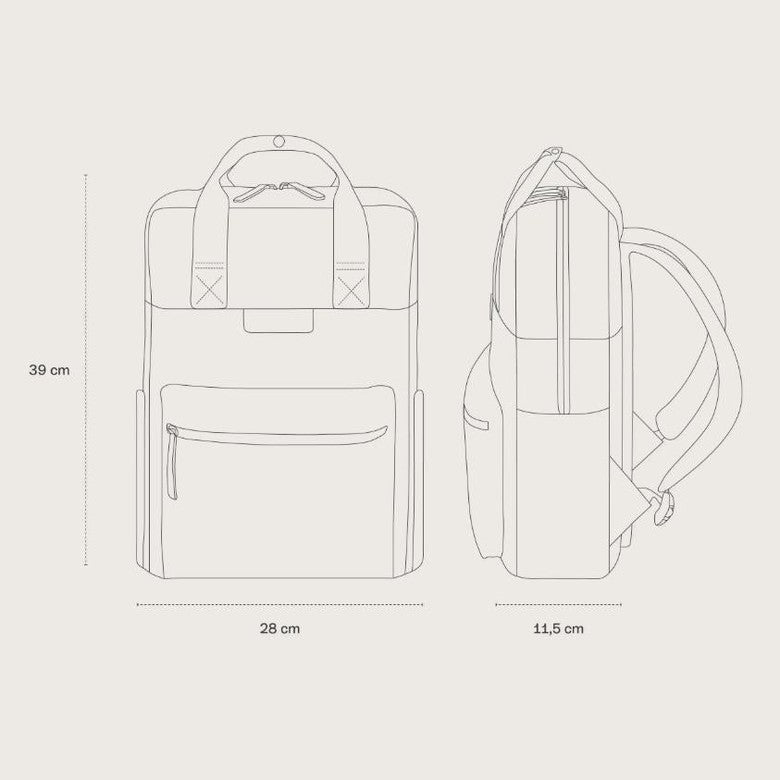 Zaino Kapten & Son Bergen Pro Black