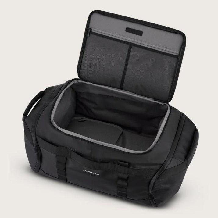 Zaino Kapten & Son Lisbon Duffle Bkpk M Black