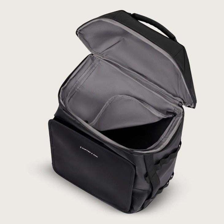 Zaino Kapten & Son Lisbon Duffle Bkpk M Black