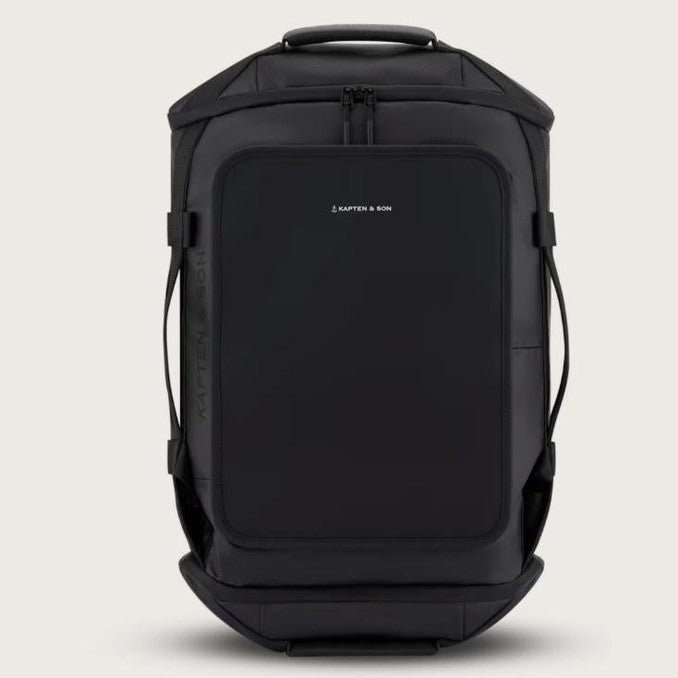 Zaino Kapten & Son Lisbon Duffle Bkpk S Black