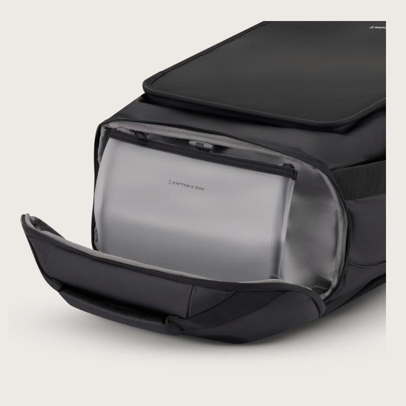 Zaino Kapten & Son Lisbon Duffle Bkpk S Black