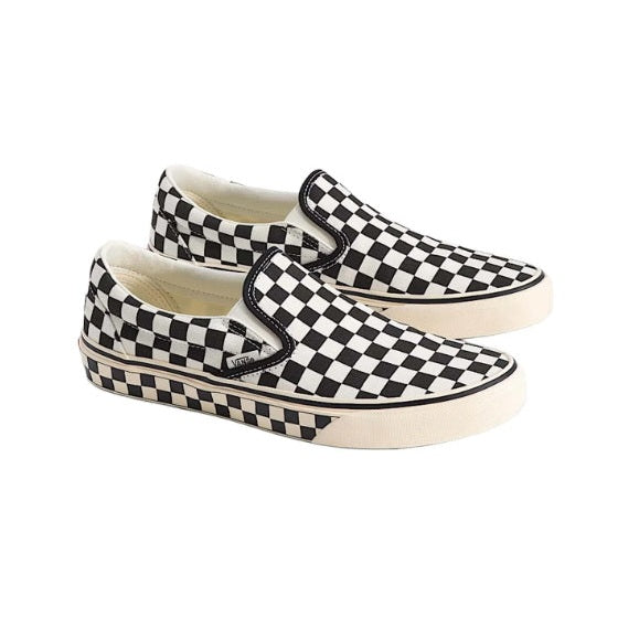 sneakers Vans Slip-On black white checkerboard